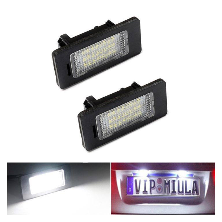 bmw e60 number plate light