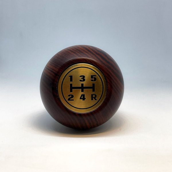 5 speed wood shift knob