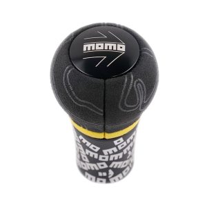 Black momo aluminum shift knob