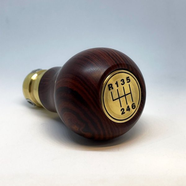 Wooden shifter knob