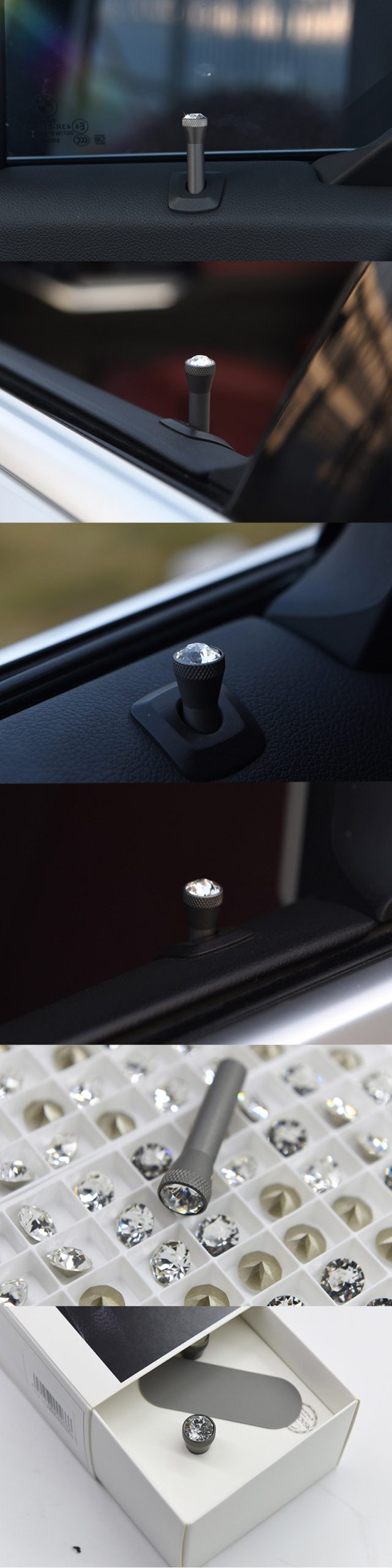 Crystal Lock Pins BMW All Series