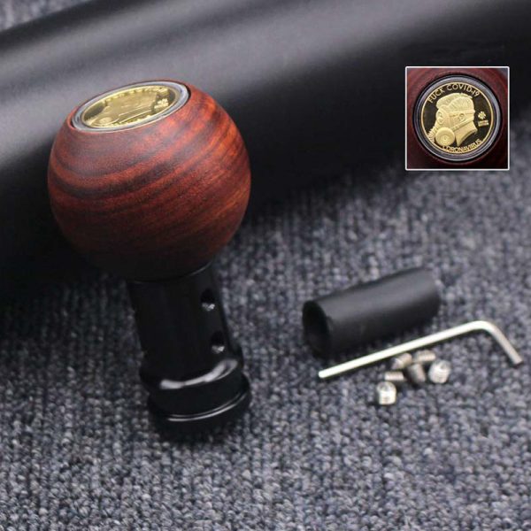 custom wood shift knob with adapters