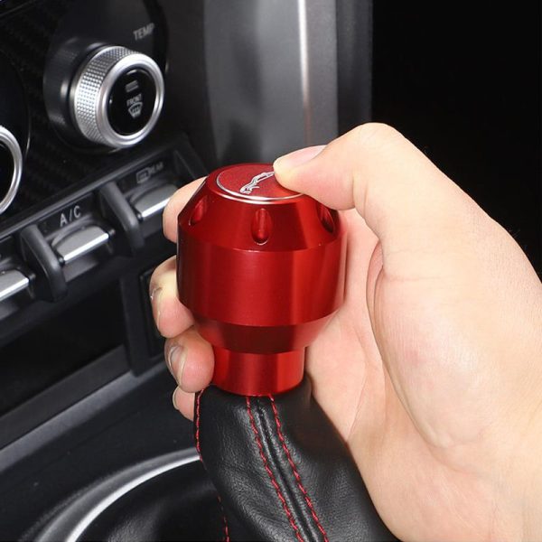 red brz shift knob installation