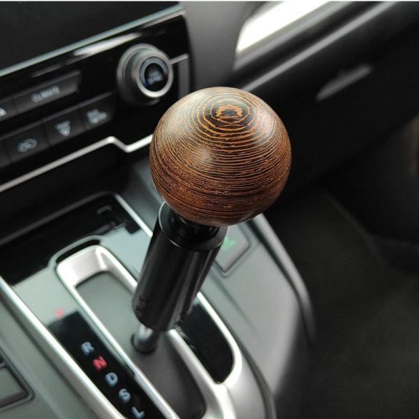 wood ball shift knob